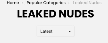 leaked nudes