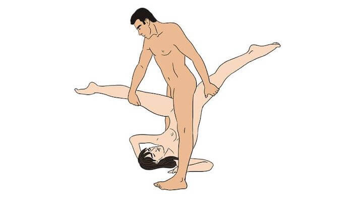 Banana split sex position